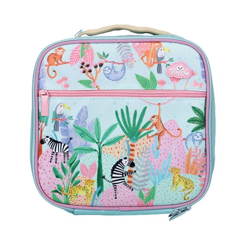 SPE-LBGL-WTH - SPENCIL LITTLE COOLER LUNCH BOX 20x20x8cm Wild Things(2)